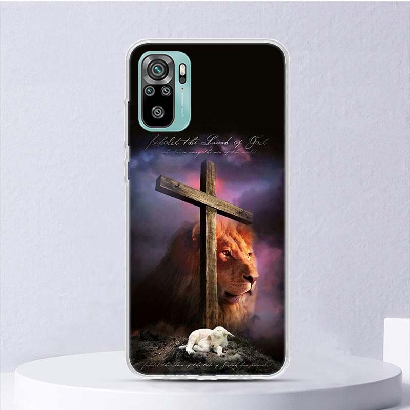 Lion Alpha Male Cub Soft Case For Xiaomi Redmi 10 10A 10C 9 9A 9C 9T Phone Cover 8 8A 7 7A 6 6A S2 K20 K40 Pro 10X Funda Coque