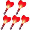 Glow Sticks Light Color Changing Light Mini Heart Lamp Gifts for Interior Livehouse New Year Concert KPOP Luminous Lamp