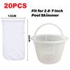 Упаковка носков-скиммеров для бассейна, фильтры для корзин, скиммеры очищают мусор и листья для заглубленных и надземных бассейнов