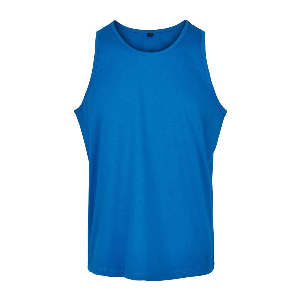 Build Your Brand Mens Plain Tank Top
