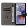 For Motorola Moto G55 5G Wallet Case RFID Blocking PU Leather Cover Stand View
