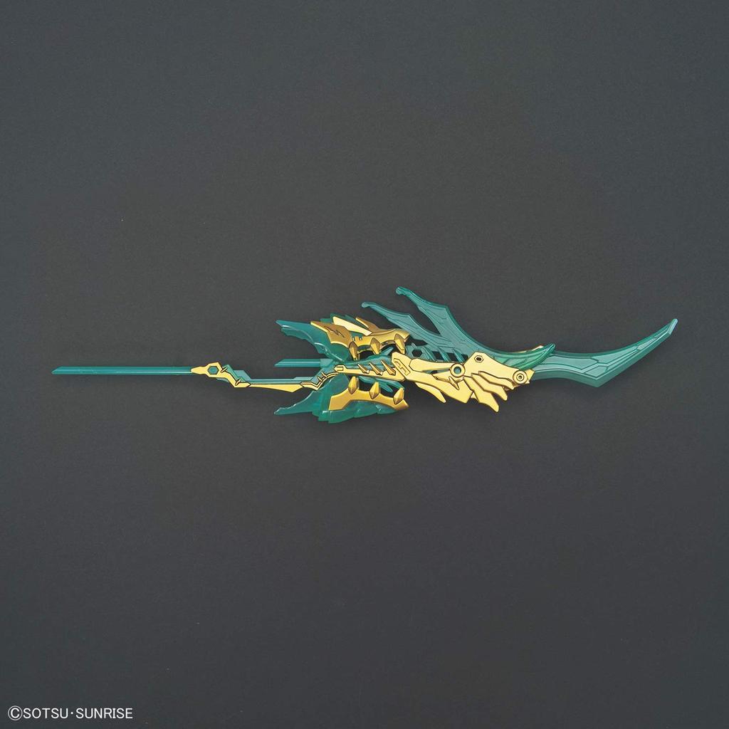 SD Gundam Sangoku Soketsuden: Warrior Guan Yu Unchou Nu Gundam, Color-Coded Plastic Model BAS5058933