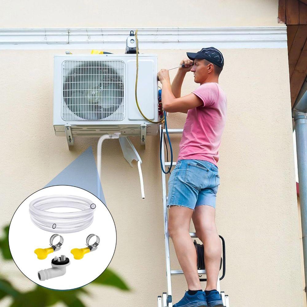 Drainage Set Air Conditioner Drain Hose Portable Extension Hose Drain Kit Air Conditioner Drain