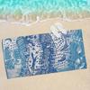 Luxury Designer Tropical Printed Extra Large Sand Free Eco-friendly Microfibre Quick-Dry Beach Towels Oversized Beach Blanket