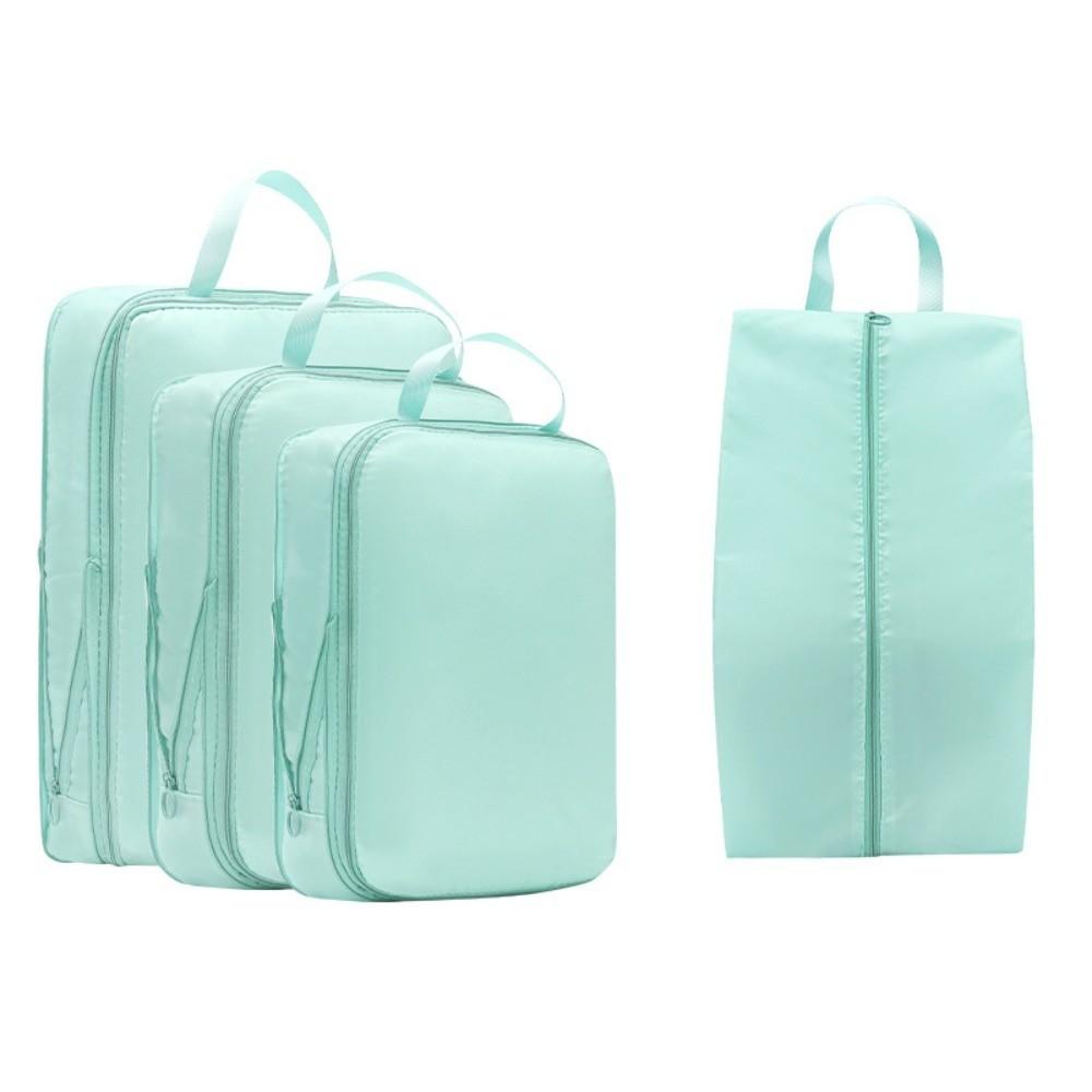 4pcs/set Large Capacity Luggage Compartment Packing Bag Lightweight Packing Cubes Bag Business Trip