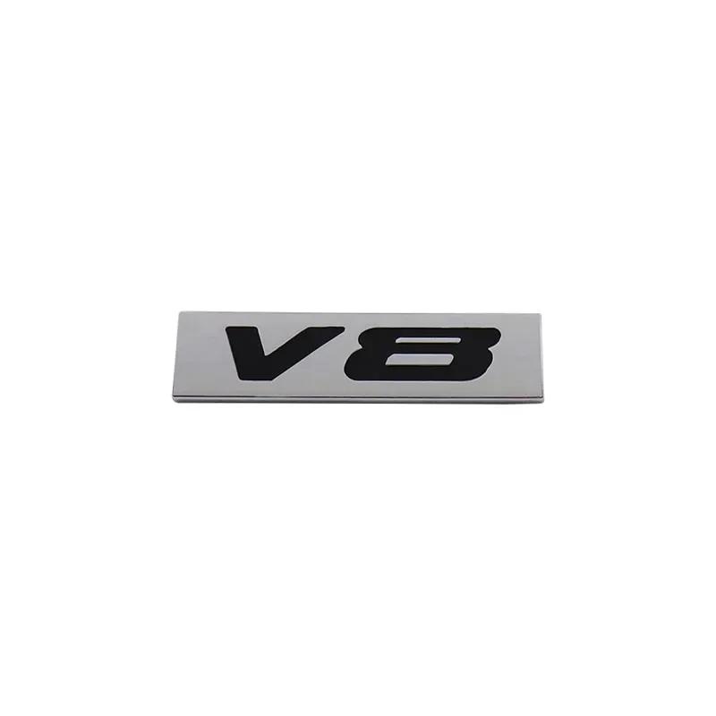 Премиум V8 V 8 Автомобильный Капот Крыло Багажник Задняя Крышка Название Декаль Эмблема Значок Наклейка для Универсального