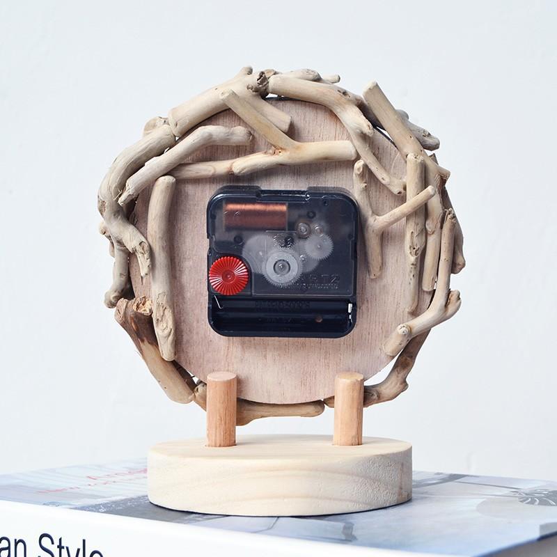 Jushang Журнальный столик с часами для гостиной, простые часы, украшение, настольные бесшумные креативные настольные часы