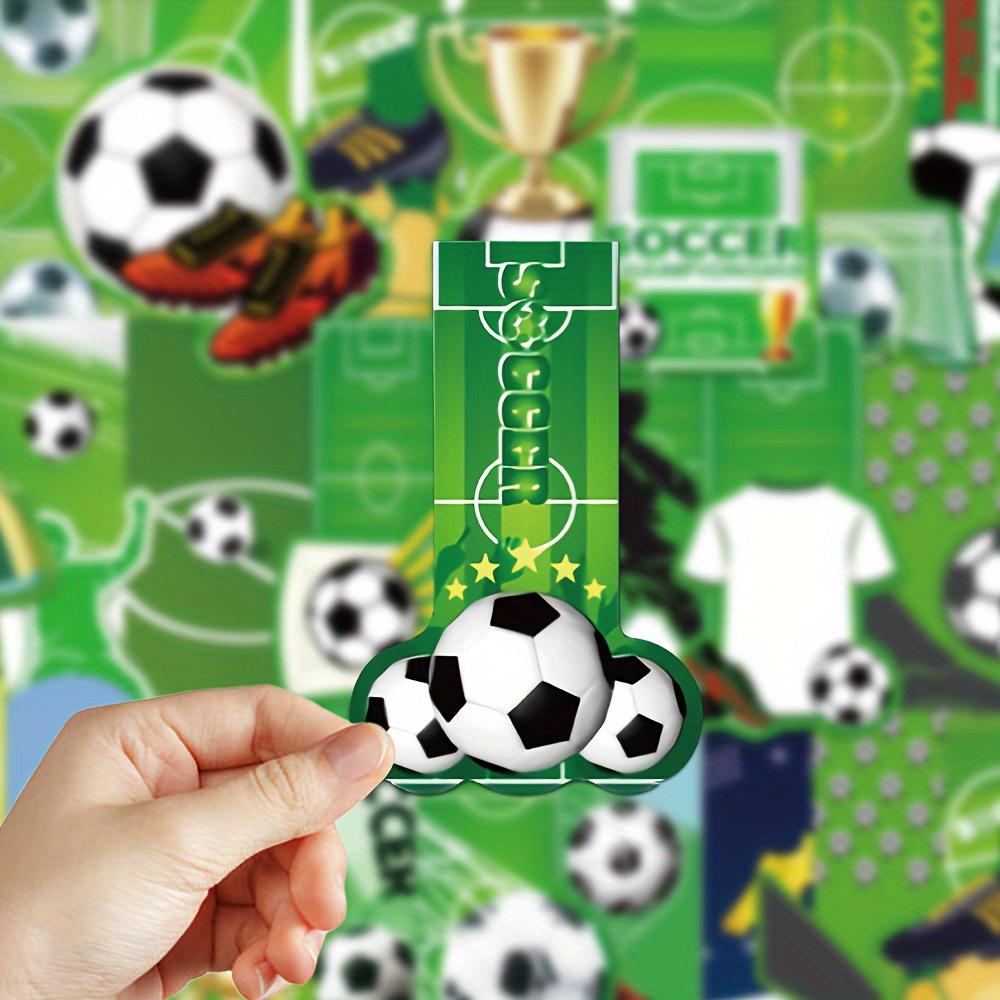 30PCS Football Bookmarks Reading Pages Books Labeling Students Creative Gifts Decorative Pages Labeling Paper Bookmarks DIY
