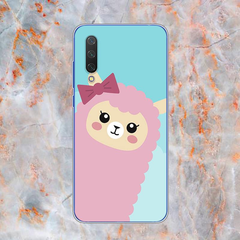 Мягкий силиконовый чехол из ТПУ с изображением ламы альпаки для Xiaomi Mi Note 11 10T 10 9 9T SE 8 Lite Pro Ultra 5G, чехол для телефона