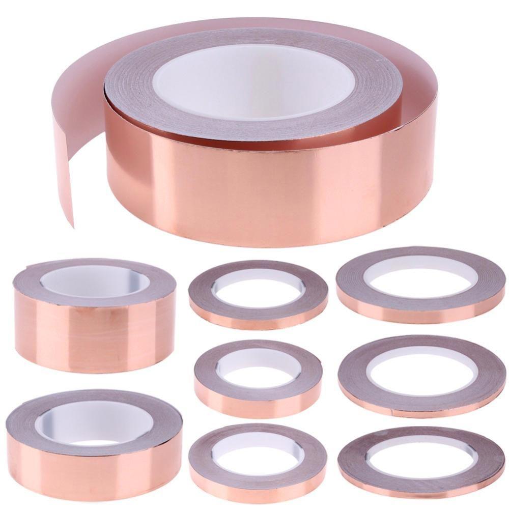 Heat Resist EMI Shielding Anti-static Single Side Copper Foil Tape Conductive Repair Tape