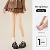 Bare Legs Women's Nude Flesh-Colored Velvet Thickened Stockings for Autumn and Winter
