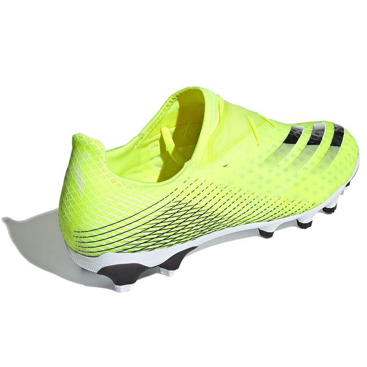 Adidas X Ghosted.2 MG Solar Yellow Мужские кроссовки Cloud-White Royal-Blue FW6979