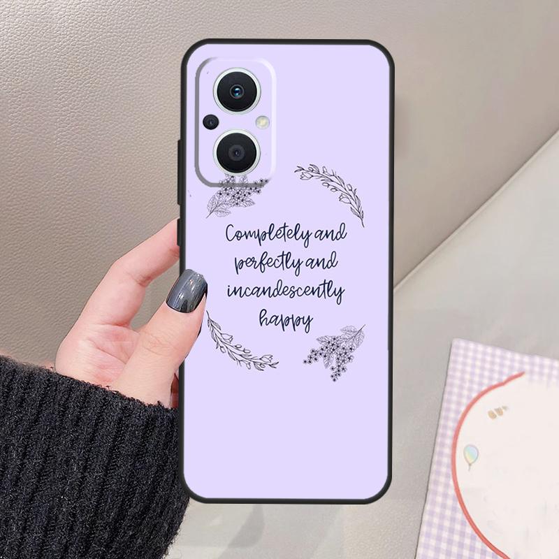 Чехол 'Гордость и предубеждение' для OPPO Reno 10 11 12 13 14 Pro 8 7 Lite 11F 12F 13F 14F Чехол OPPO Find X8 X5 X6 X9 Pro