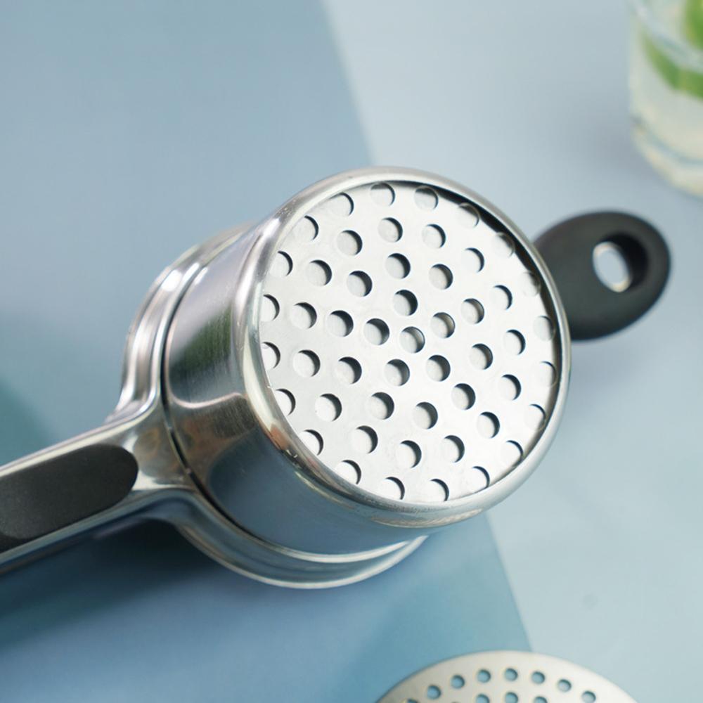 Potato Masher 3-Disc Stainless W/Silicone Grip