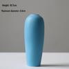 Керамическая минималистичная декоративная ваза Shangqi - Большая, 2 шт.
