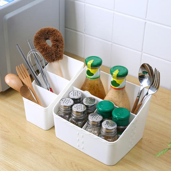 Большая вместимость косметического ящика для хранения, органайзер, пластиковый ящик для макияжа, настольный ящик для мелочей, хозяйственные принадлежности