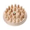 Kids Wooden Memory Match Stick Chess Game Educational Toys Gift