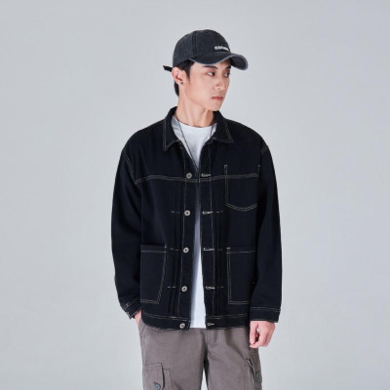 Хаки Tooling куртка мужская свободная трендовая универсальная джинсовая одежда Tide большого размера мужская одежда Tide