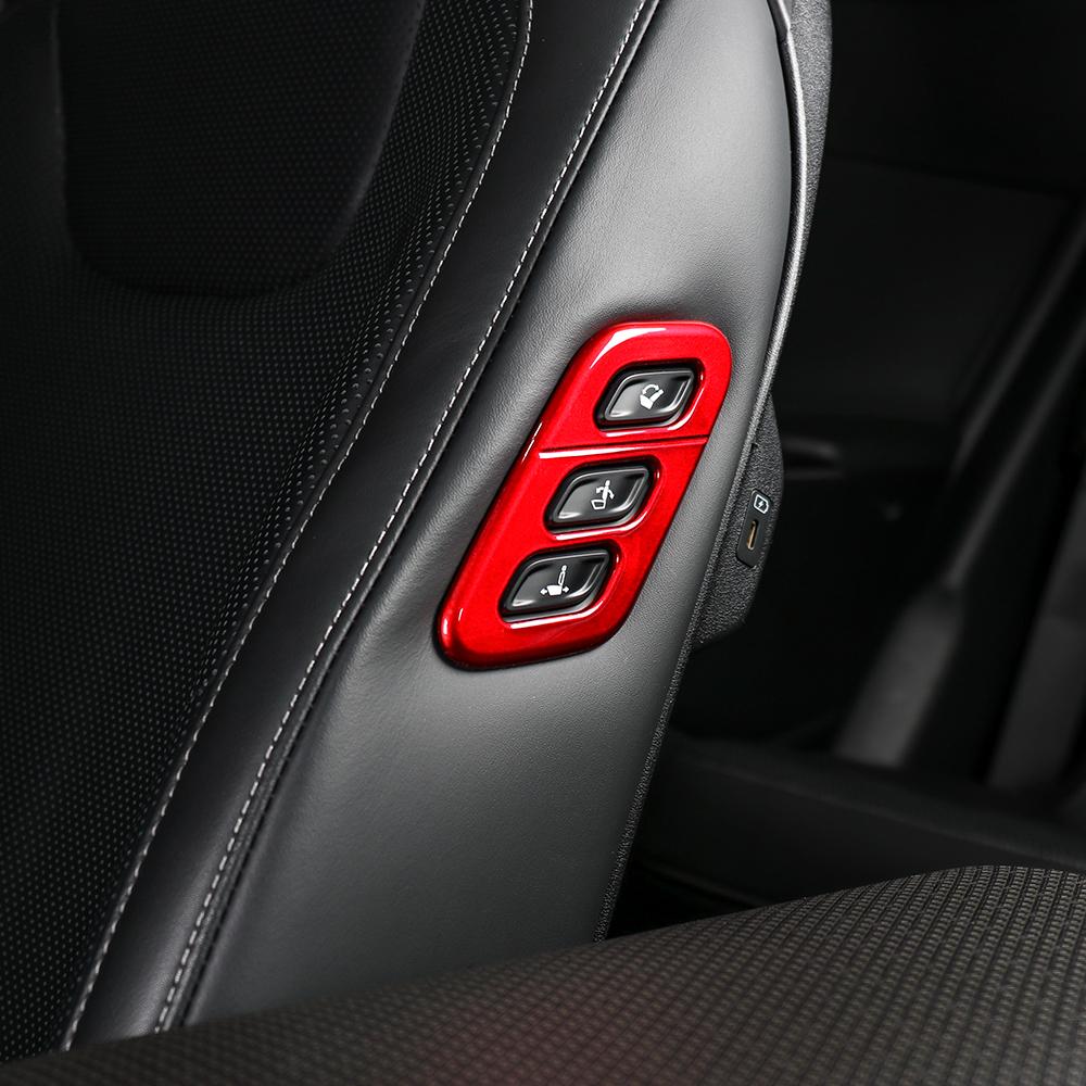 For KIA EV6 -2026 Left-hand Drive Car Interior Black Central Console Gear Shift Window Button Air Vent Cover Accessories