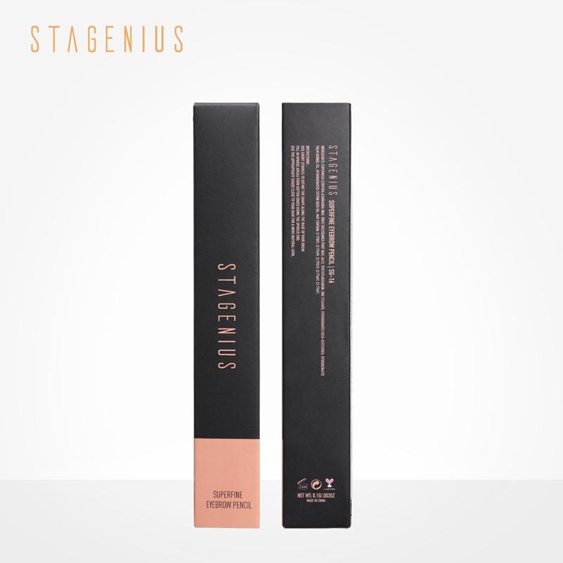 STAGENIUS 4 цвета, ультратонкий натуральный карандаш для бровей, водостойкая ручка для татуировки бровей шелкопряда, не размазывается, долговечные усилители для бровей, косметика для макияжа