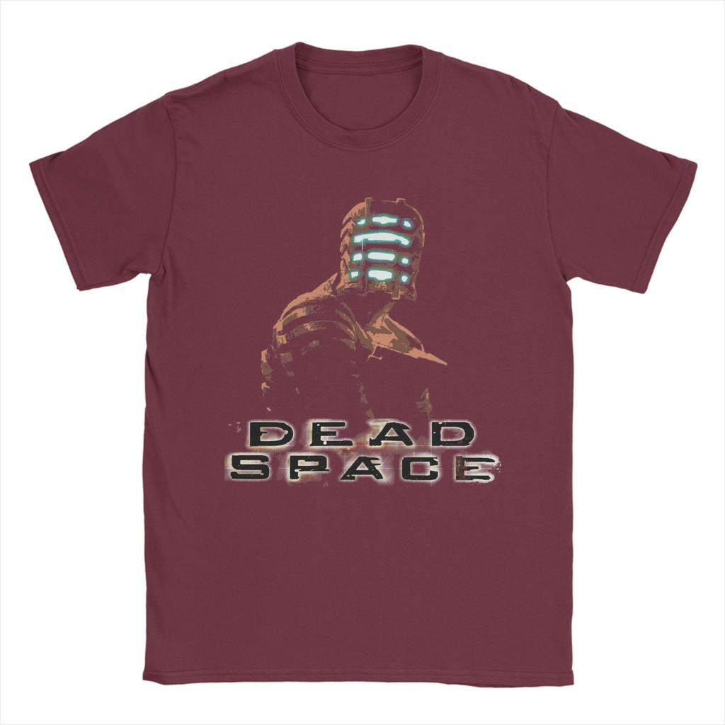 Футболка Dead Space Исаак Лэнгли Летняя 100% Хлопок Мужская Модный Крутой Дизайн Футболка с Коротким Рукавом Винтажные Футболки