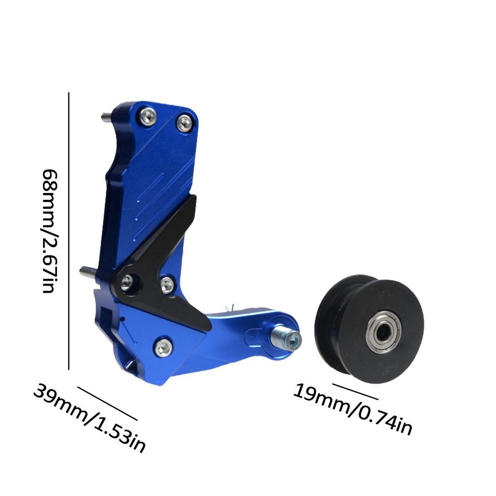 Универсальный натяжитель цепи мотоцикла, автоматический регулятор, универсальный натяжитель цепи из алюминиевого сплава, прочный и удобный