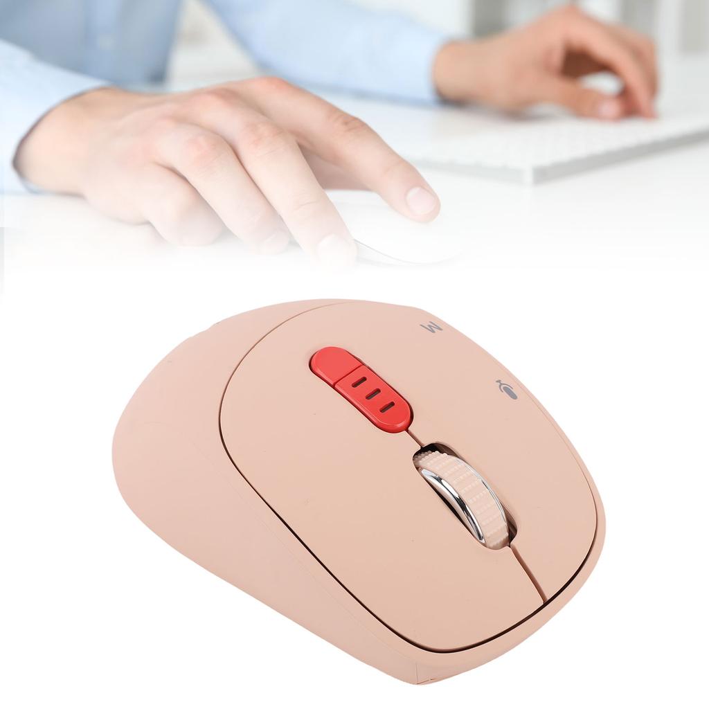 AI Voice Mouse for GPT 6 in 1 Voice Typing Translation Quiet Ergonomic Rechargeable Wireless Computer Mouse for Desktop PC
