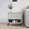 819556 vidaXL Side Table Concrete Grey 50x46x50 Cm Engineered Wood