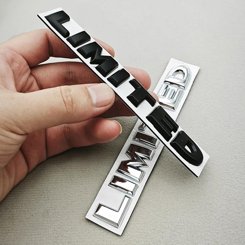 3D Metal Car Letters 4X4 LIMITED Logo Emblem Trunk Badge Stickers For Jeep Grand Cherokee Overland Compass Wrangler Accessories uy1