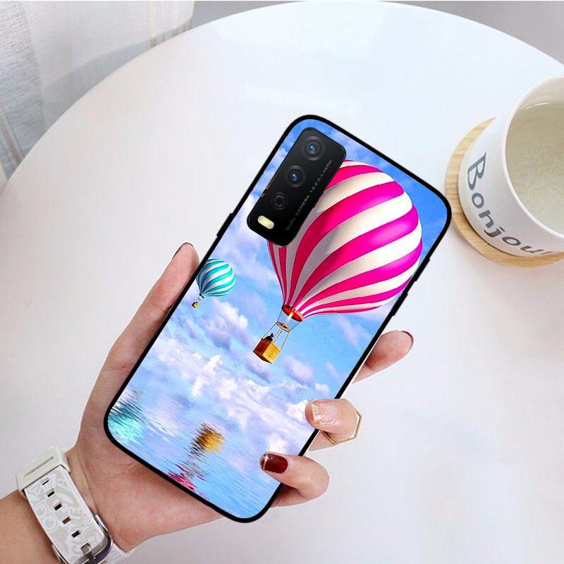 Чехол для телефона с воздушным шаром для vivo Y31 Y30 Y33S Y11S Y12S Y17 Y20 Y20S Y21 Y21S Y1S Y53S Y15 Y19 Y91C V23 5G Cases coque