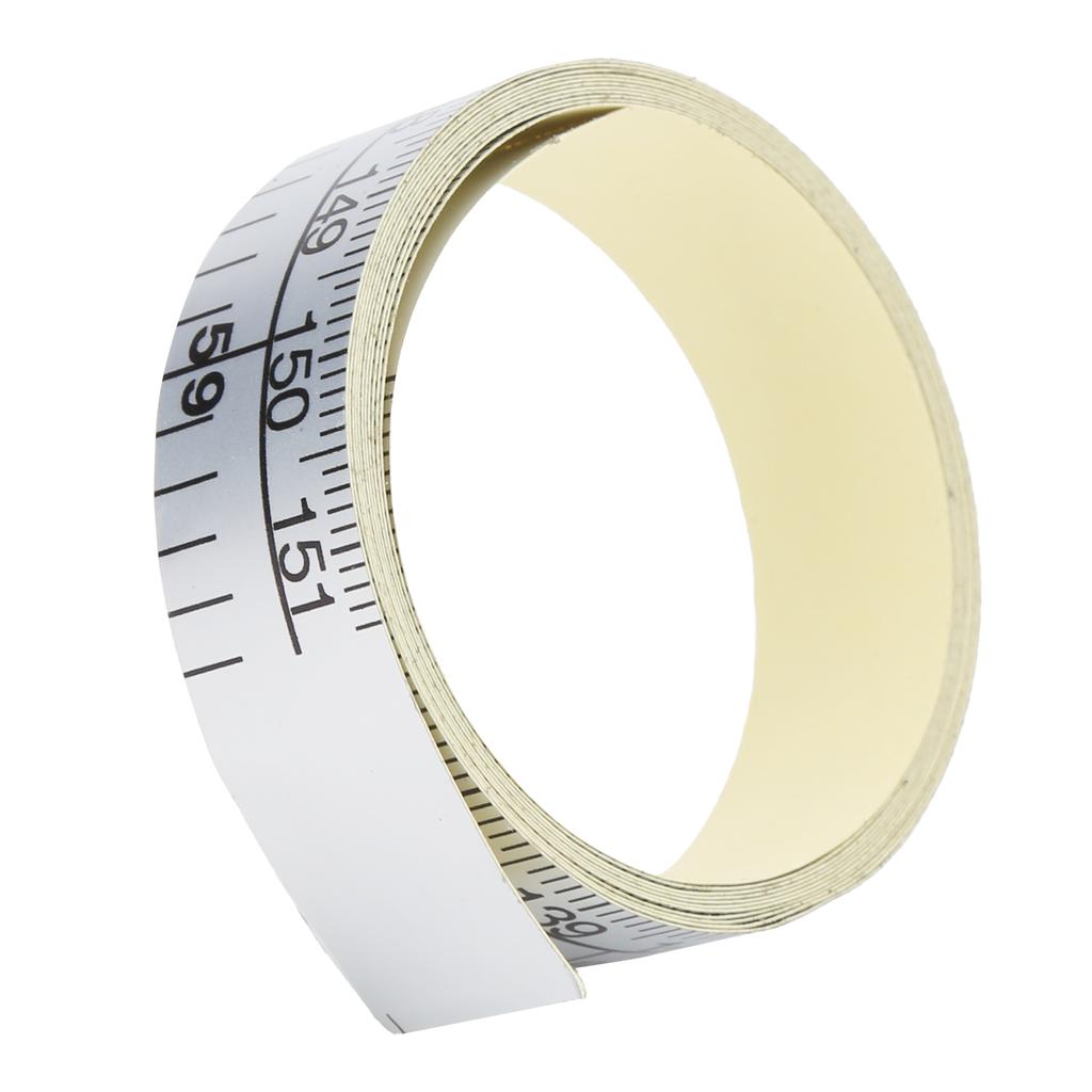 Adhesive Measuring Tape Double Scale Sewing Measuring Flexible Ruler Tailor Soft Tape Measure for