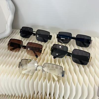 Квадратные женские солнцезащитные очки Корейская мода Защита от УФ Солнечные очки для женщин Путешествия Фотосъемка Мужские солнцезащитные очки