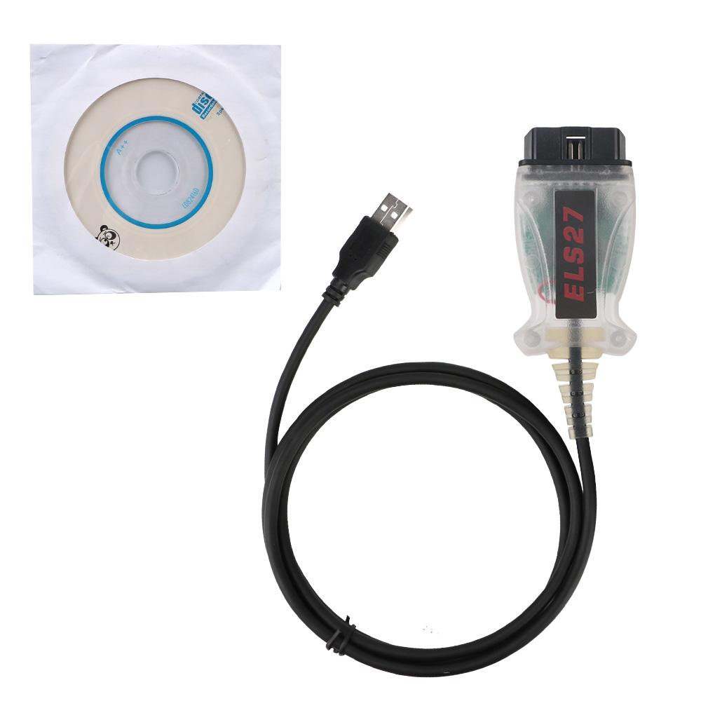 Для Mazda V2.3.7 ELM327 и J2534 Pss-Thru Green PCB PIC18f25k80 чип ELS27 Forscan OBD2 многоязычный работает