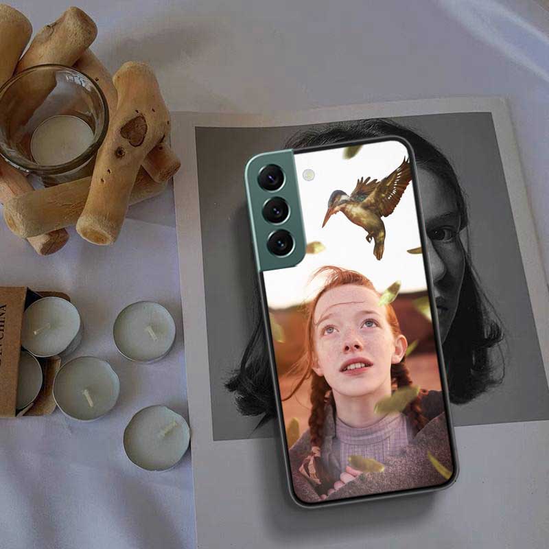 Чехол для телефона Anne With an E для Samsung Galaxy S22 S25 Ultra S21 S10 Plus S26 Edge S20 S23 S24 FE Чехол Силиконовый Мягкий ТПУ Прозрачный