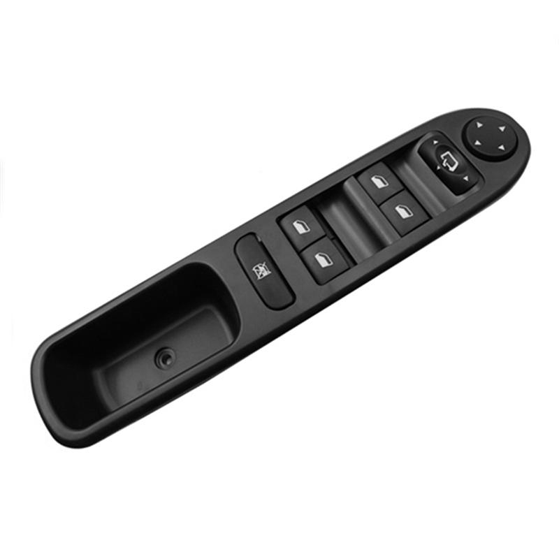Car Front Left Power Window Control Switch Window Lifter Switch Button 6554.QG 6490.EH For 207 2007-2016