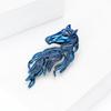 Handcraft Horse Head Brooch Portable Alloy Accessory for Casual Formal Outfits
