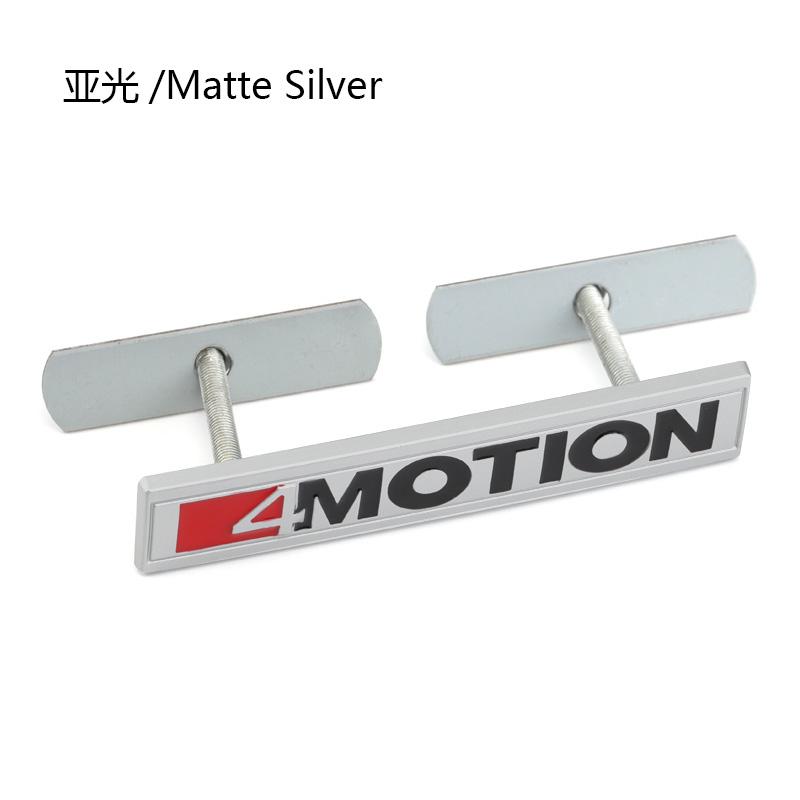 4 Motion Logo Car Stickers Emblem Badge Decals Front Hood Grille for Volkswagen SUV VW Multivan Tiguan Highline 4motion Touareg zd2