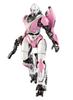 Doyusha Transformers Bumblebee Arcee Total Length 92mm Plastic Model SK04 Pink