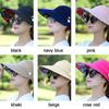 Vacation Summer Anti-UV Wide Brim Beach Cap Visor Caps Sun Hat Casual Hats