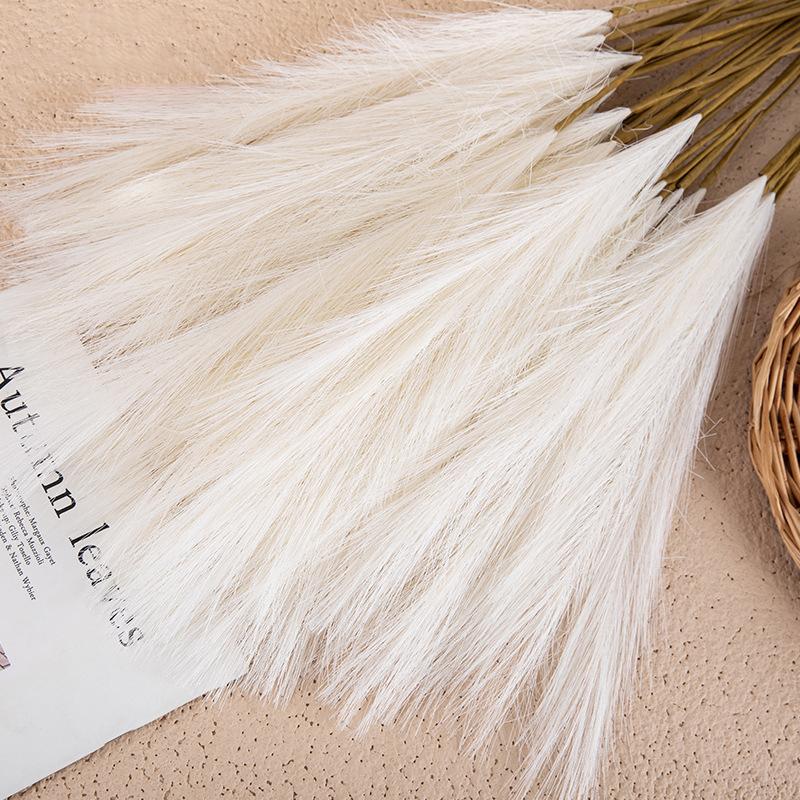 1/5 шт. INS Style Reed Pampas Grass Искусственные цветы Высококачественный букет Искусственные растения Бохо Домашний декор Спальня Сад Балкон