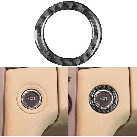 Window Lift Switch Trim for Ford Taurus 2013-2019 Accessories Black | Soft Carbon Fiber Sticker | Upgrades for Car | Only for Left-Hand Drive |