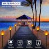 Outdoor Solar LED Torch Lights Sunlights Flashlight Waterproof Garden Decoration Lantern For Patio Street Balcony Yard Pathway