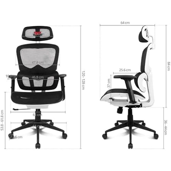 Drift Gaming DRAIR200 - Chaise de Jeu Professionnelle, Maille de Haute qualité et polymère renforcé, accoudoirs rembourrés