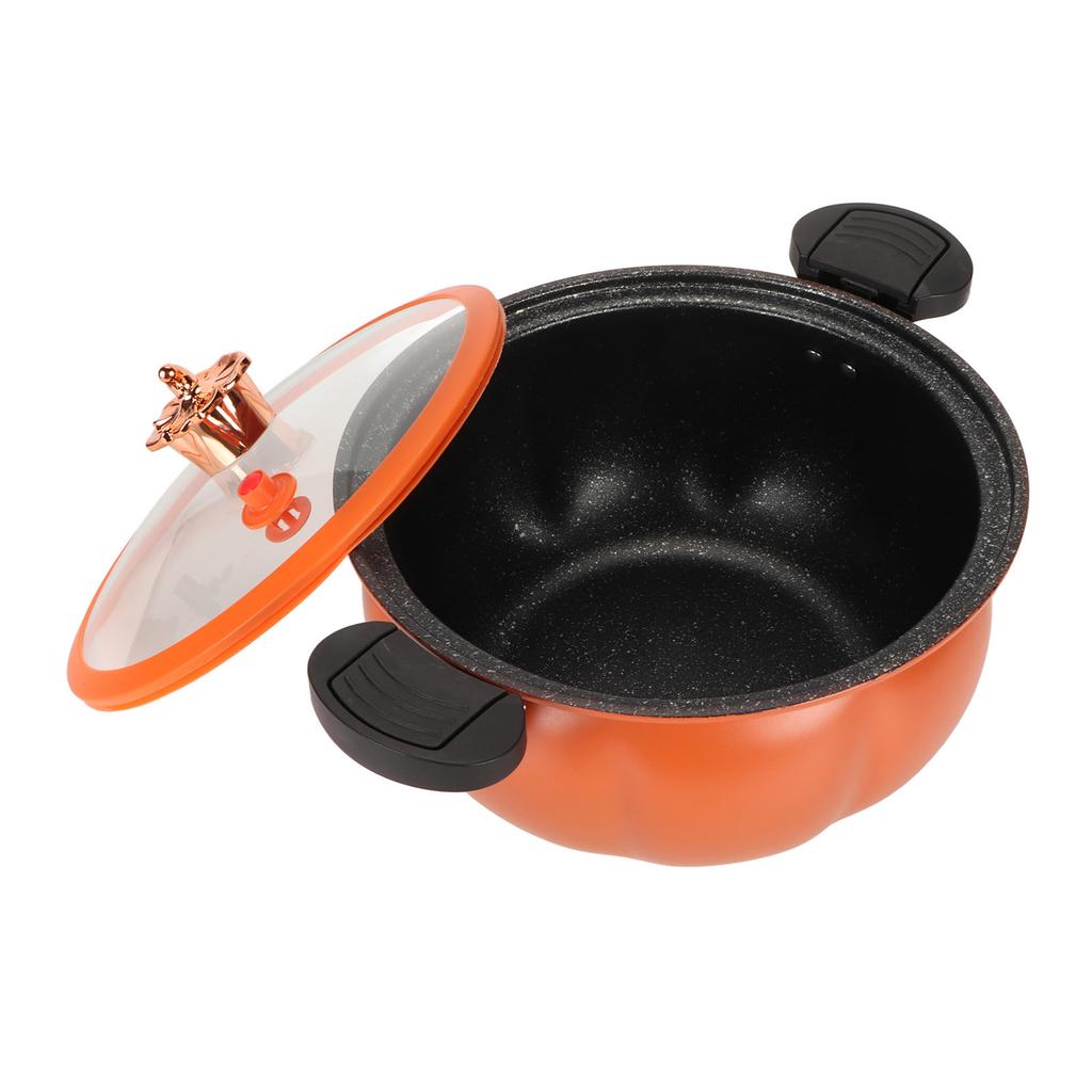 Микроскороварка 8 л Многофункциональная антипригарная тыквенная микроскороварка с прозрачной крышкой для