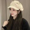 Восьмиугольные береты, шерстяная шляпа газетчика, женская кепка с облачными уличными полями, уличные береты, кепки