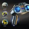 Dual USB Car Charger Socket Bluetooth 5.0 FM Music Player QC3.0 4.8A Fast Charge Splitter Adapter 12V-24V Charger with LED Display Display