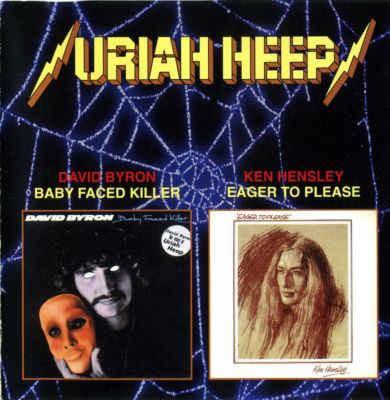 CD URIAH HEEP DAVID BYRON KEN HENSL Baby Faced Killer Eager To Please CDM19861 CDMaximum 2000 Россия Рок Б/У