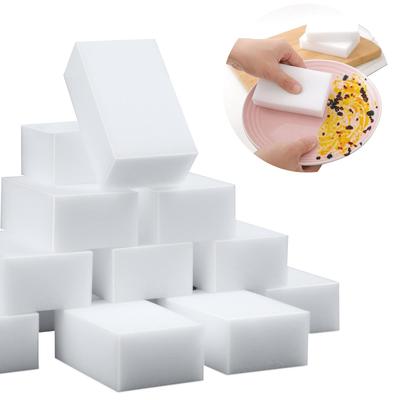 Губка Magic Erasers, Губка, не царапающая скраб, Губки для бытовой чистки, Кухонная посуда (белый)