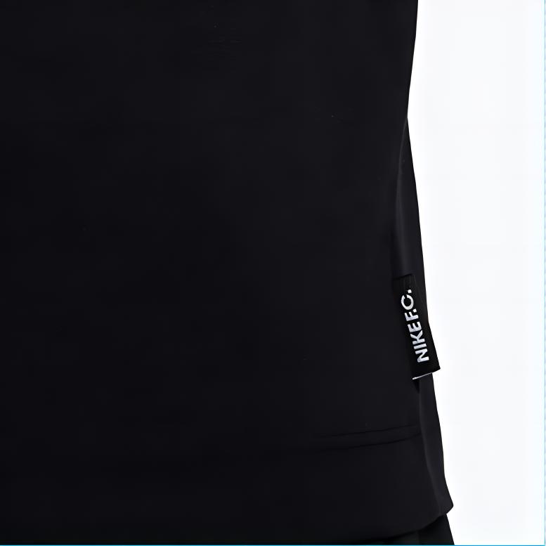 Nike T Shirts Men's Black Crew Neck Moderate Straight Fit DH7445-010