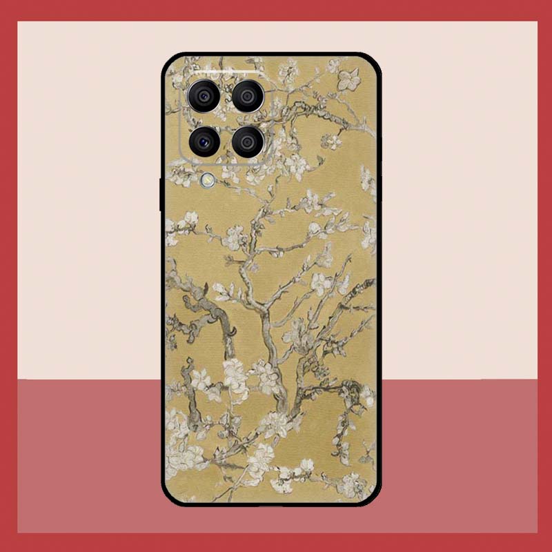 Чехол 'Цветущий миндаль' для Samsung Galaxy M56 M12 M06 M32 M52 M35 M55 M15 M11 M13 M14 M16 M36 M31 M53 M34 M54